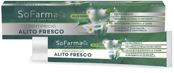 DENTIFRICIO ALITO FRESCO 75 ML SOFARMAPIU' - Pharmaleader