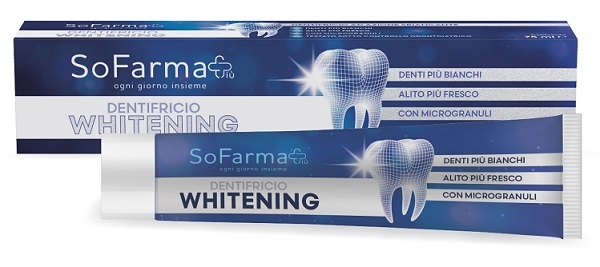 DENTIFRICIO WHITENING 75 ML SOFARMAPIU' - Pharmaleader