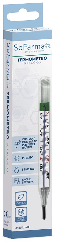 TERMOMETRO GALLIO ECOLOGICO SOFARMAPIU' - Pharmaleader
