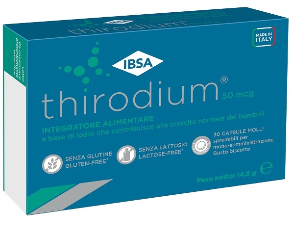 THIRODIUM 50MCG 30 CAPSULE MOLLI NUOVA FORMULAZIONE - Pharmaleader