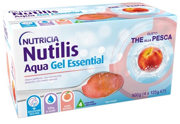 NUTILIS AQUA GEL THE' PESCA 4 PEZZI DA 125 G - Pharmaleader