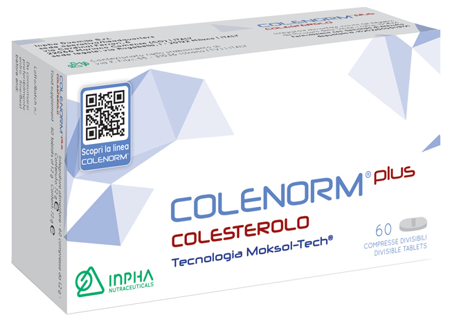 COLENORM PLUS COLESTEROLO 60 COMPRESSE DIVISIBILI - Pharmaleader