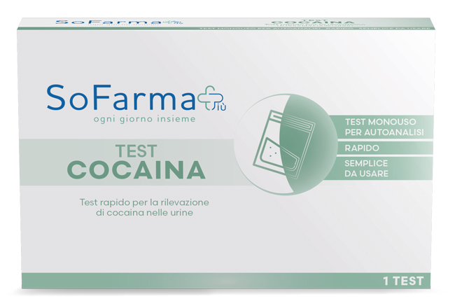 TEST AUTODIAGNOSTICO RAPIDO COCAINA SOFARMAPIU' - Pharmaleader
