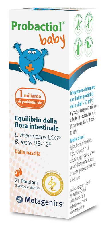 PROBACTIOL BABY GOCCE 21 PORZIONI 5 ML - Pharmaleader