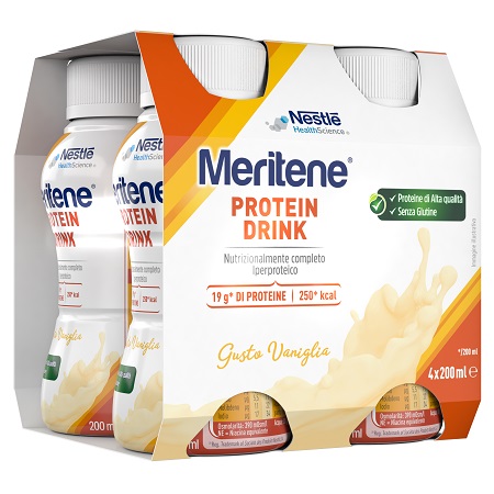 MERITENE DRINK VANIGLIA 4 PEZZI DA 200 ML - Pharmaleader