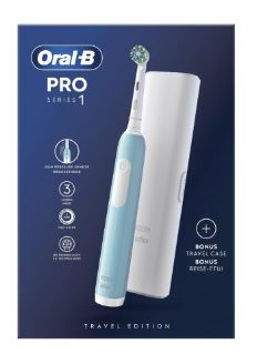 ORALB PRO 1 BLU SPAZZOLINO ELETTRICO+TC - Pharmaleader
