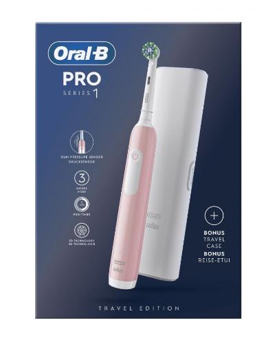 ORALB PRO 1 ROSA SPAZZOLINO ELETTRICO+TC - Pharmaleader