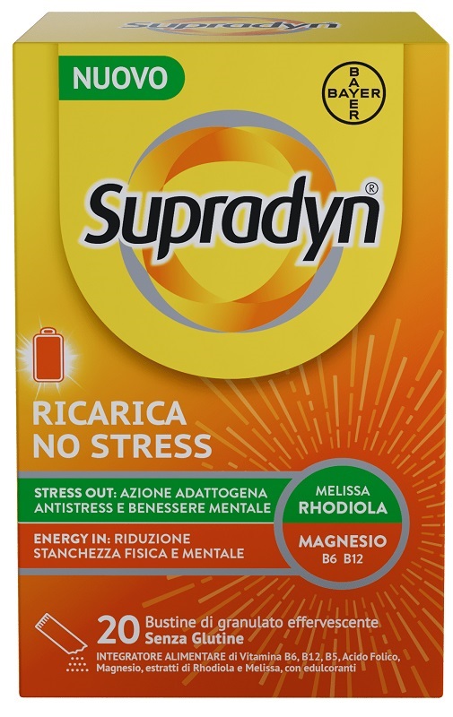 SUPRADYN RICARICA NO STRESS 20 BUSTINE - Pharmaleader