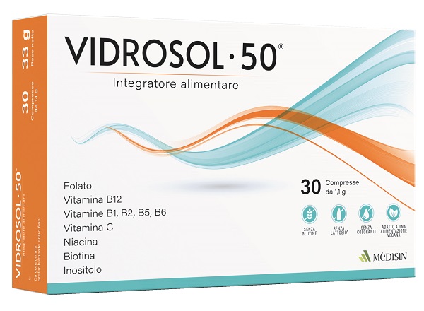 VIDROSOL 50 30 COMPRESSE  - Pharmaleader