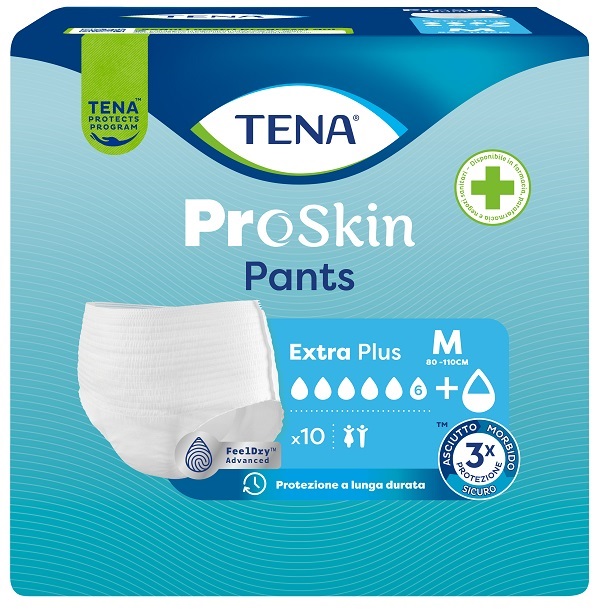 TENA PANTS EXTRA PLUS M 10 PEZZI - Pharmaleader