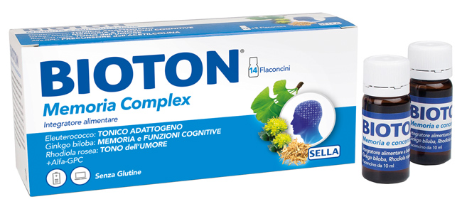 BIOTON MEMORIA COMPLEX 14 FLACONCINI DA 10 ML - Pharmaleader