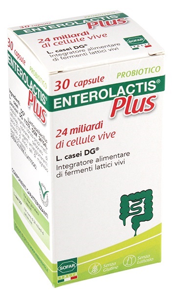 ENTEROLACTIS PLUS 30 CAPSULE - Pharmaleader
