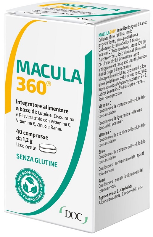 MACULA 360 40 COMPRESSE - Pharmaleader