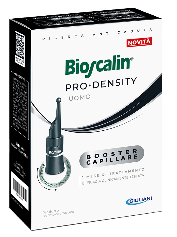 BIOSCALIN PRO DENSITY UOMO BOOSTER CAPILLARE 8 FIALE X 2,5ML - Pharmaleader