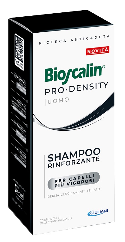 BIOSCALIN PRO DENSITY UOMO SHAMPOO RINFORZANTE 200 ML - Pharmaleader