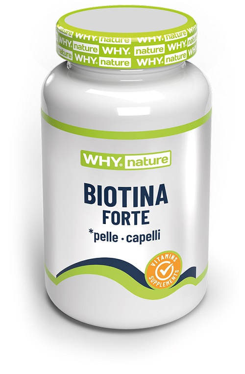 WHYNATURE BIOTINA FORTE 60 COMPRESSE DIVISIBILI - Pharmaleader