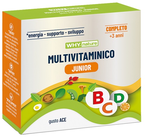 WHYNATURE MULTIVITAMINICO JUNIOR 10 BUSTINE - Pharmaleader