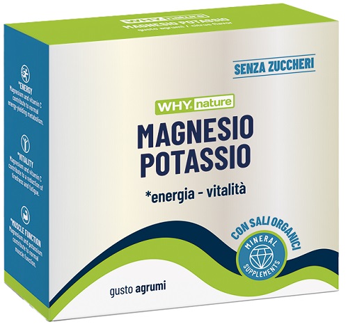 WHYNATURE MAGNESIO POTASSIO 10 BUSTINE - Pharmaleader