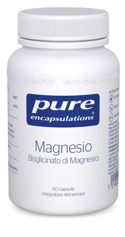 PURE ENCAPSULATIONS MAGNESIO BISGLICINATO 60 CAPSULE - Pharmaleader