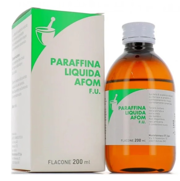 PARAFFINA LIQUIDA AFOM FU 200 ML - Pharmaleader