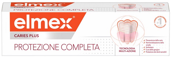 ELMEX DENTIFRICIO CARIES PLUS PROTEZIONE COMPLETA 75 ML - Pharmaleader