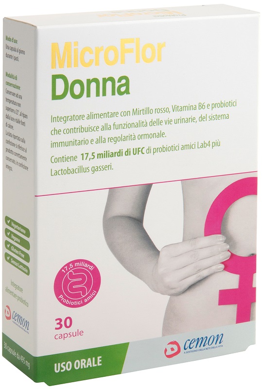 MICROFLOR DONNA 30 CAPSULE - Pharmaleader