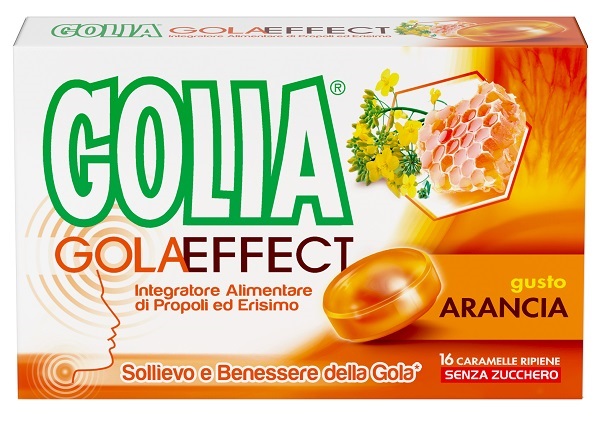 GOLIA GOLA EFFECT ARANCIA 16 CARAMELLE RIPIENE - Pharmaleader