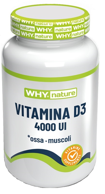 WHYNATURE VITAMINA D3 4000 UI 150 COMPRESSE DIVISIBILI - Pharmaleader
