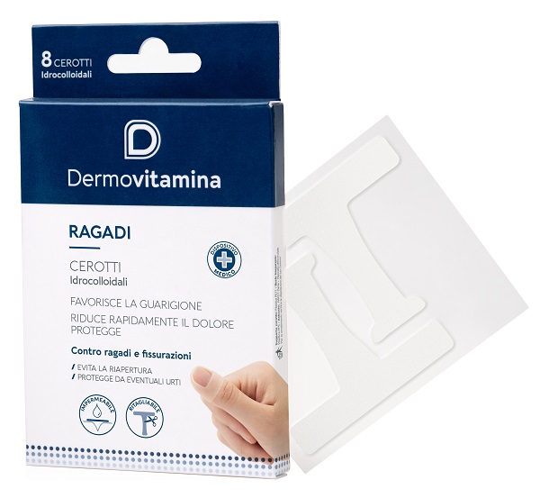 DERMOVITAMINA RAGADI CEROTTI PROMO 8 PEZZI - Pharmaleader